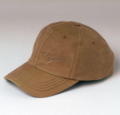 Outback Trading Oilskin Aussie Slugger Cap