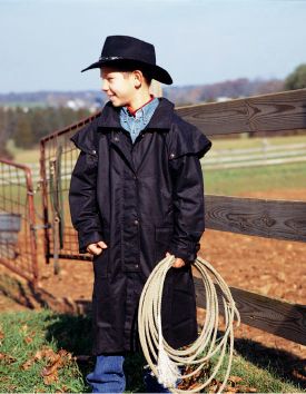 Outback Trading Kids Oilskin Duster