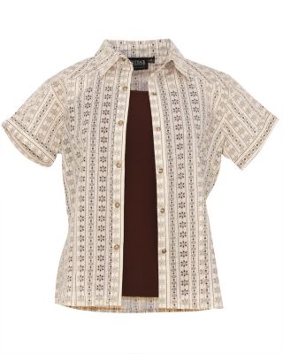 Outback Trading Ladies Spring Fancy Shirt with Tank Top Best Price