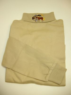 EQ Rider Child's Turtleneck Shirt<font color=#000080>- Size:  Large  Color:  Natural</font> Best Price