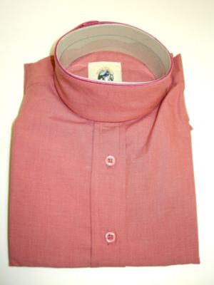 Pale Horse Childs Long Sleeve Cotton Show Shirt<font color=#000080>- Size:  10  Color:  Ginger Red</font> Best Price