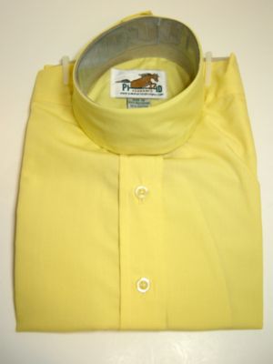Pale Horse Childs Long Sleeve Blend Show Shirt<font color=#000080>- Size:  12  Color:  Yellow</font> Best Price