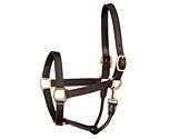 Perri's Leather Collection Premium Track Style with Snap Leather Show Halter