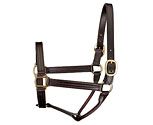 Perri's Leather Collection Premium Track Style Leather Show Halter