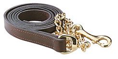 Perri's Leather Brass Plate Lead
