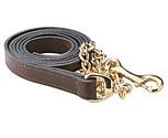 Perri's Leather Brass Plate Lead