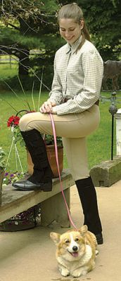 Perri's Leather Childs Suede Half Chaps