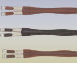 Perri's Leather Collection Leather Contour Girth