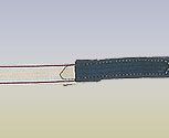 Perri's Leather Collection Cotton Elastic Side Reins
