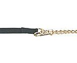 Perri's Leather Collection Cotton Lunge Line with Chain