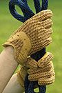 Perri's Leather Crochet Glove