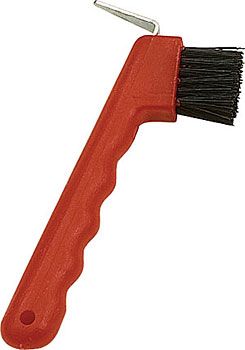 Perri's Leather Hoofpick and Brush