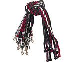 Perri's Leather Multi Colored Cotton Lead