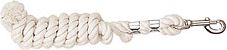 Perri's Leather White Cotton Lead