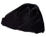 Perri's Leather Black Velvet Helmet Cover