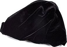 Perri's Leather Black Velvet Helmet Cover