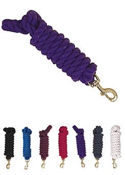 Perri's Leather Collection Heavy Duty Cotton Lead with Snap