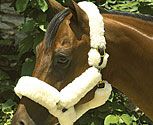 Perri's Leather Collection Sheepskin Shipping Halter