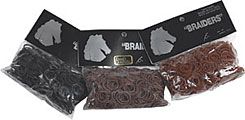 Perri's Leather Rubber Braiding Bands Picture