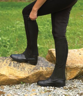 Perri's Adult Premium Suede and Elastic Suede Half Chaps