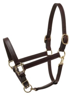 Perri's 1 Deluxe Turnout Leather Halter