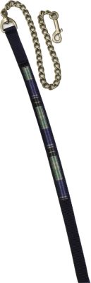 Perri's Plaid Nylon Lead with Chain