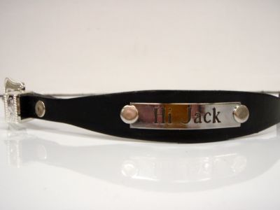 Perri's Western Style Leather Bracelet with Custom Nameplate