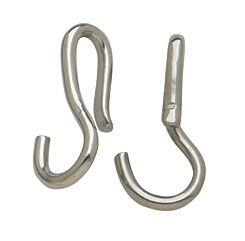 Perri's Leather Curb Chain Hooks