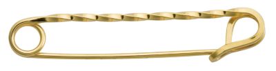 Perri's Leather Jewelry Twisted Stock Pin