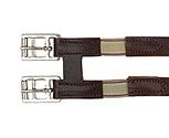 Perri's Leather Collection Leather Girth Extender with Elastic
