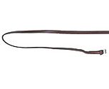 Perri's Leather Collection Leather Snap on Draw Reins