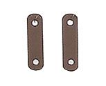 Perri's Leather Collection Safety Stirrup Leather Tabs