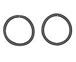 Perri's Leather Collection Safety Stirrup Bands