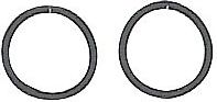 Perris Leather Collection Safety Stirrup Bands::