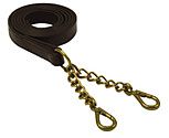 Perri's Leather Solid Brass Split Chain Lead