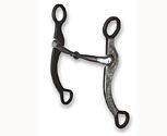Professional's Choice Bob Avila Silver Shank Snaffle Bit
