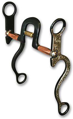 Professional's Choice Bob Avila Show Shank with Tall Roller Port Bit