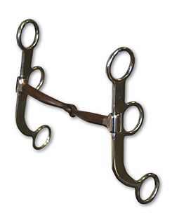Professional's Chioce Bob Avila Training Shank Snaffle Bit