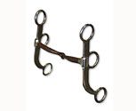 Professional's Chioce Bob Avila Training Shank Snaffle Bit