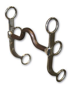 Professional's Choice Bob Avila Training Shank Medium Port Bit