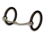 Professional's Choice Bob Avila Sweet Iron Twist Ring Snaffle Bit