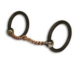 Professional's Choice Bob Avila Copper Twist Ring Snaffle Bit
