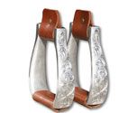 Professional's Choice Bob Avila Engraved Show Stirrups