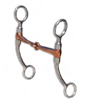 Professionals Choice Bob Avila Copper Snaffle Bit
