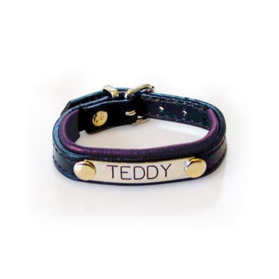 Padded Leather Bracelet w/Plate Best Price