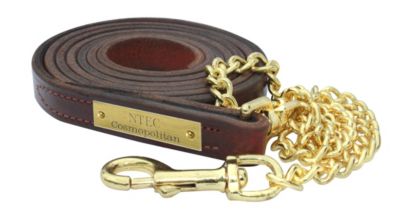 Perri's Custom 3/4 Leather Lead with Chain Best Price