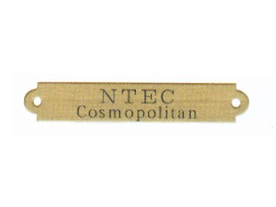 Perri's Custom 1/2x3 English Brass Plate Best Price