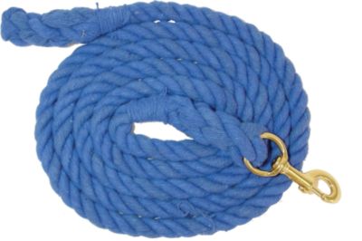 Lami-Cell Cotton Lead Rope with Solid Brass Hardware