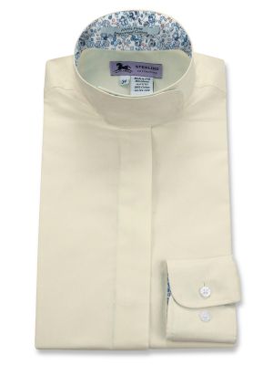 RJ Classics Ladies Plus Size Sterling Cream Show Shirt