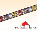 Red Haute Horse Equine Elite Ski Sweater Lead Line